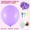 Daisy Balloon Arch Garland Kit - 136Pcs Pastel Rainbow Balloon Arch Kit - Birthday Balloons, White Groovy Flower Macaron Pink Yellow Blue Purple Balloons for First Birthday Wedding Party Decorations